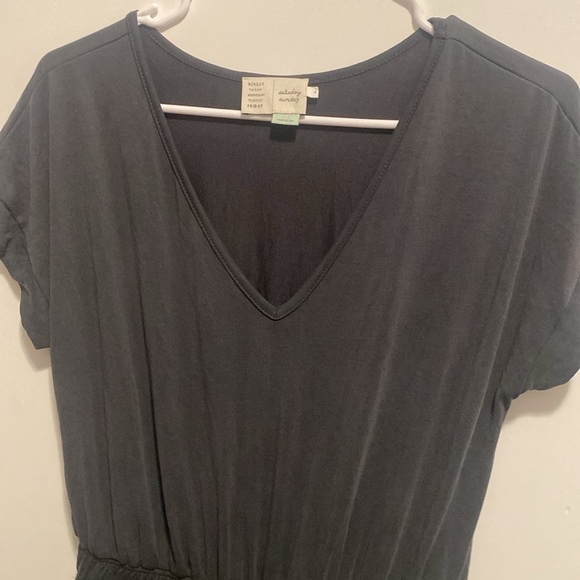 Anthropologie grey romper - Picture 2 of 6